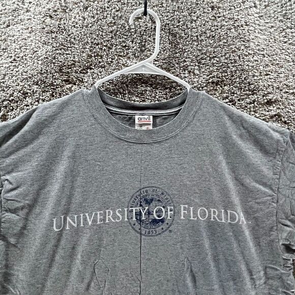 Florida Gators Shirt Adult Extra Large Gray Short Sleeve University USA Mens - Picture 3 of 8